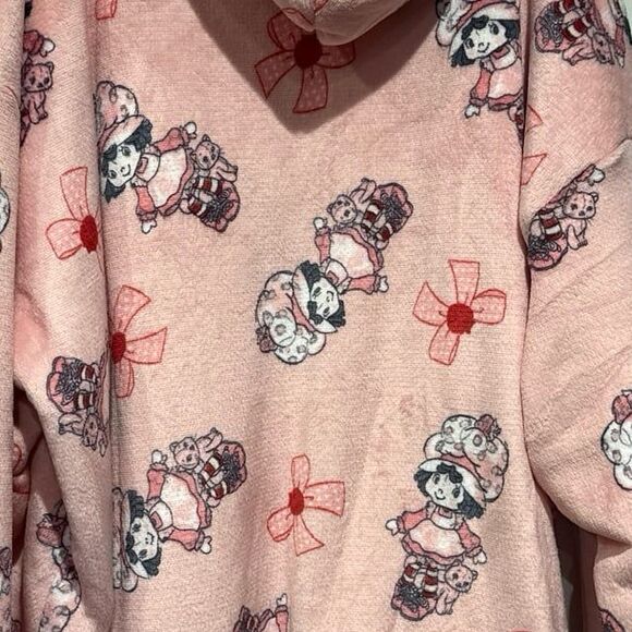 Strawberry Shortcake hooded pullover fleece - Picture 4 of 5